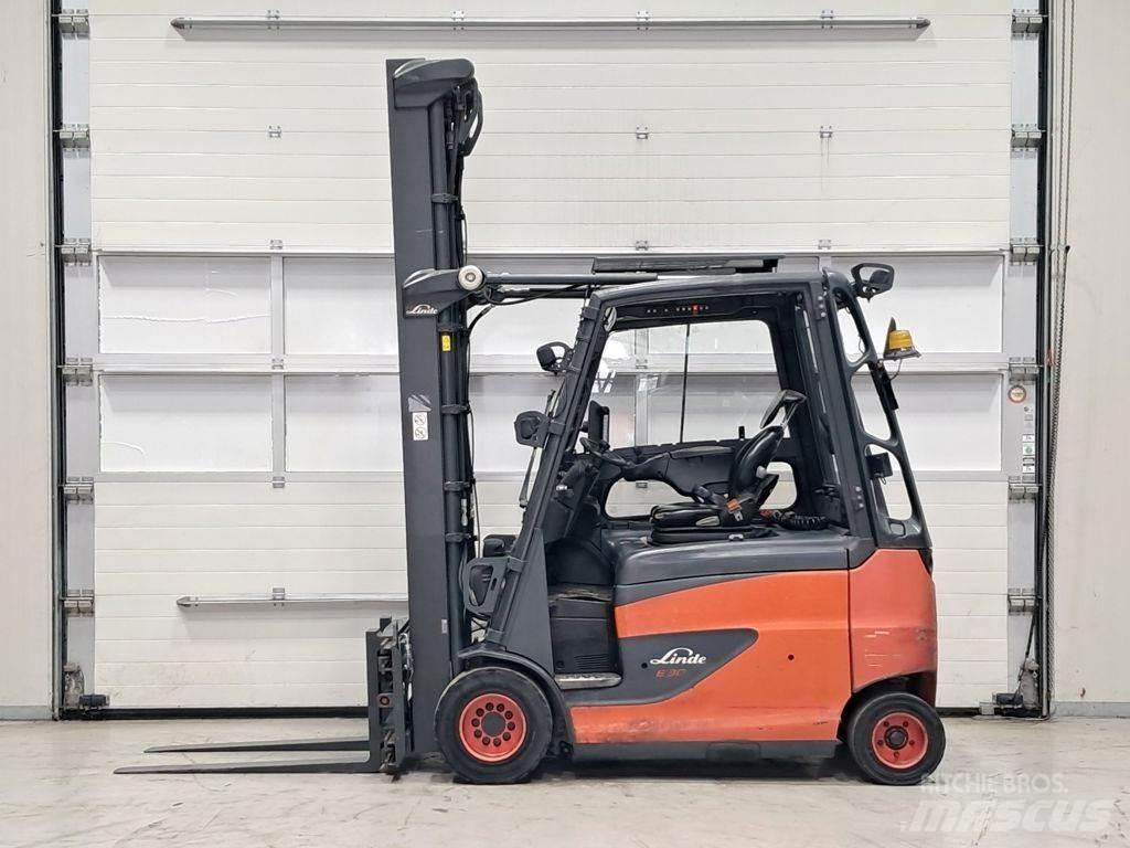 Linde E30HL-01/600 전동 지게차