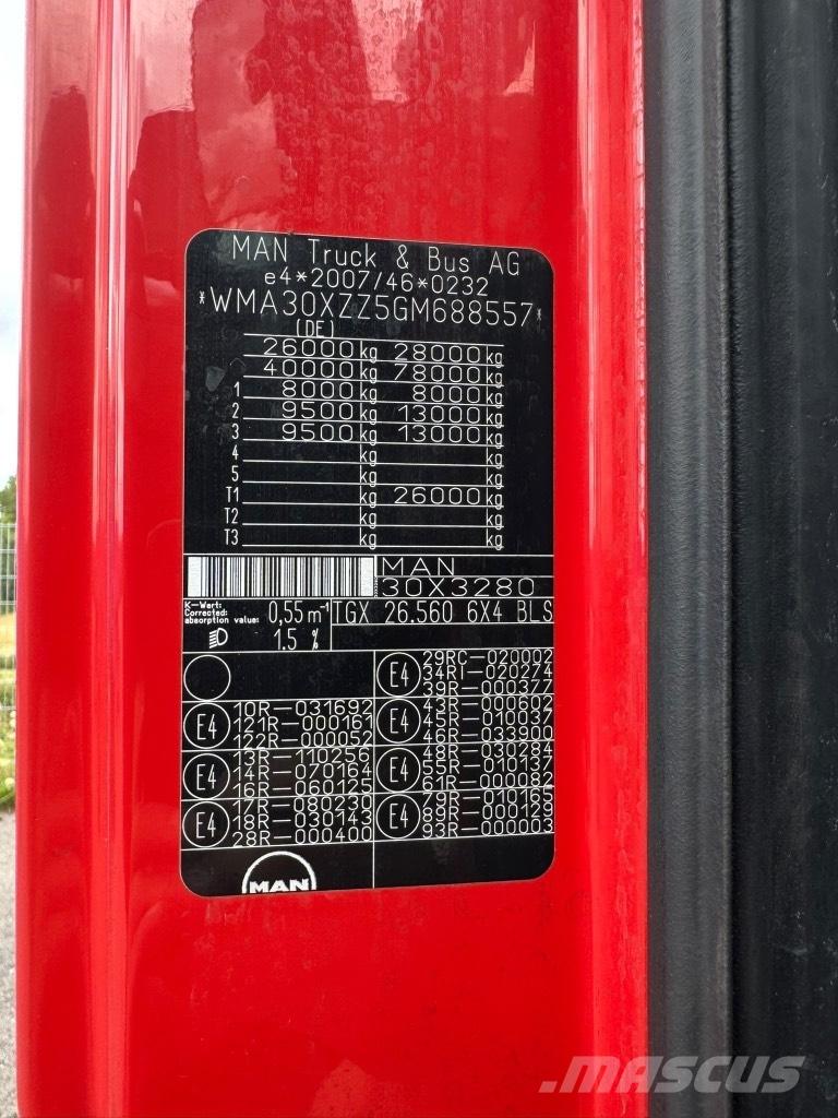 MAN TGX 26.560 6x4 트랙터 유닛