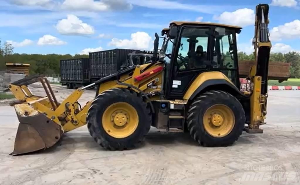 CAT 444 E 4x4 백호로더