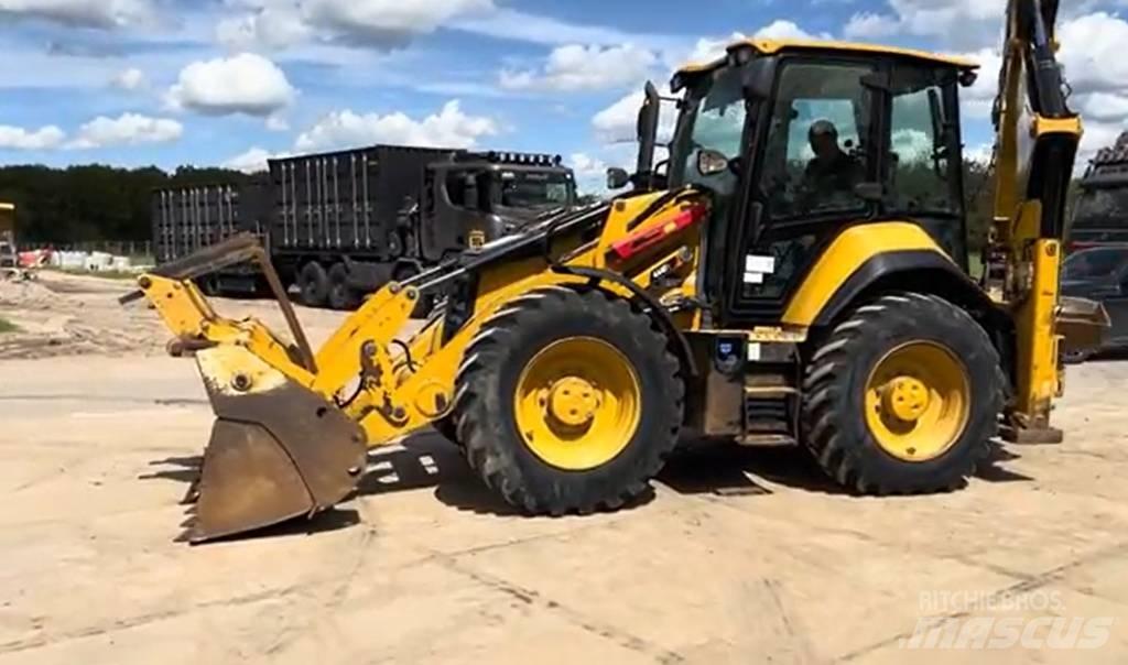 CAT 444 E 4x4 백호로더