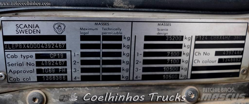 Scania 124C 360 덤프 트럭
