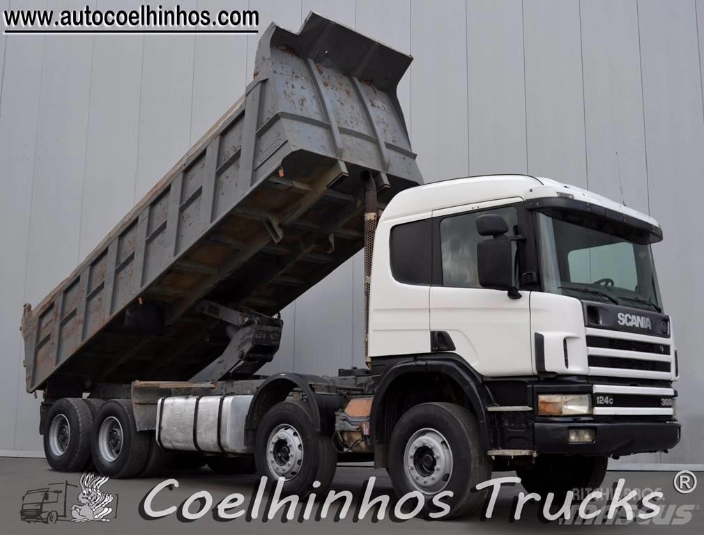 Scania 124C 360 덤프 트럭