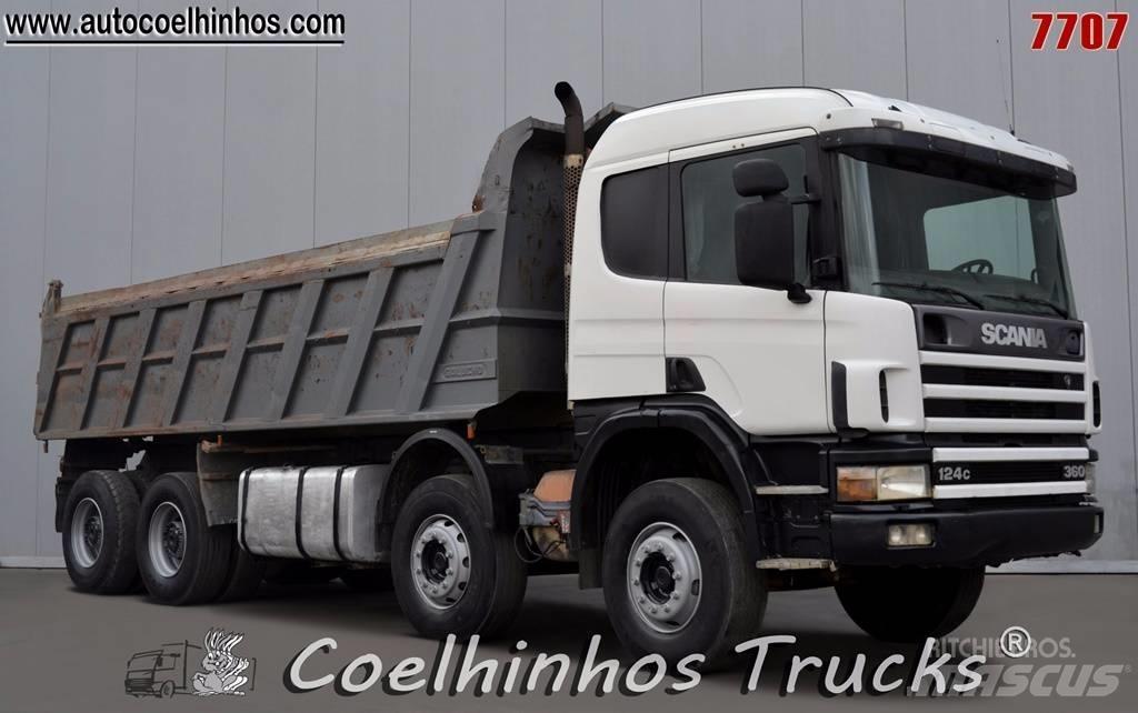 Scania 124C 360 덤프 트럭