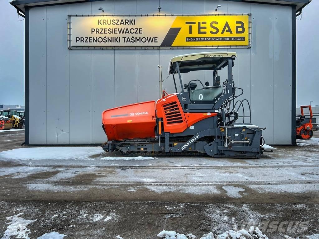 Vögele Super 1800-3i 아스팔트 포장장비