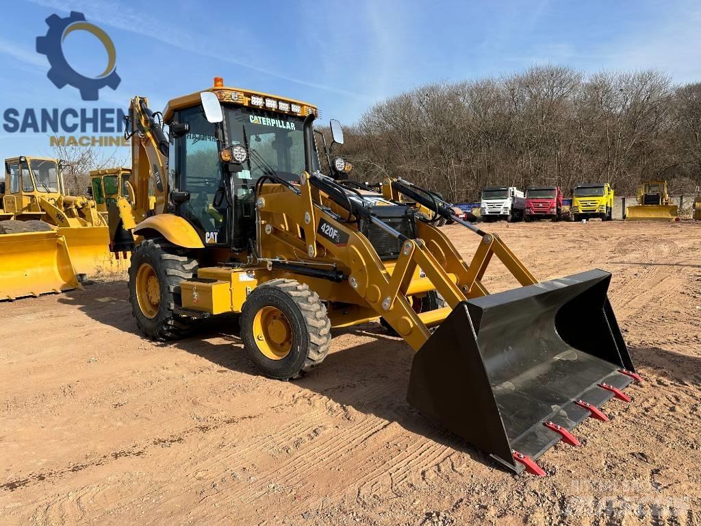 CAT 420 F2 백호로더