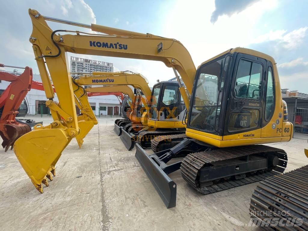Komatsu PC 60 소형 굴삭기 7톤 미만