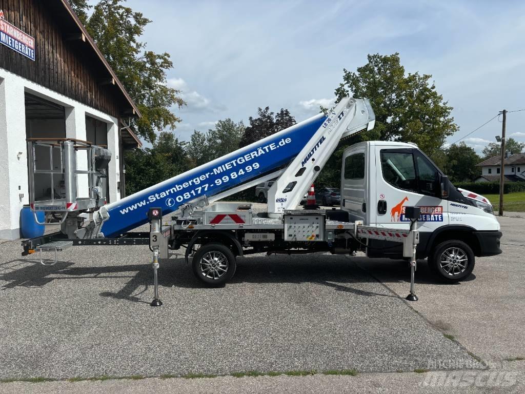 Multitel MTE 270 EX 트럭 탑재 고소작업대