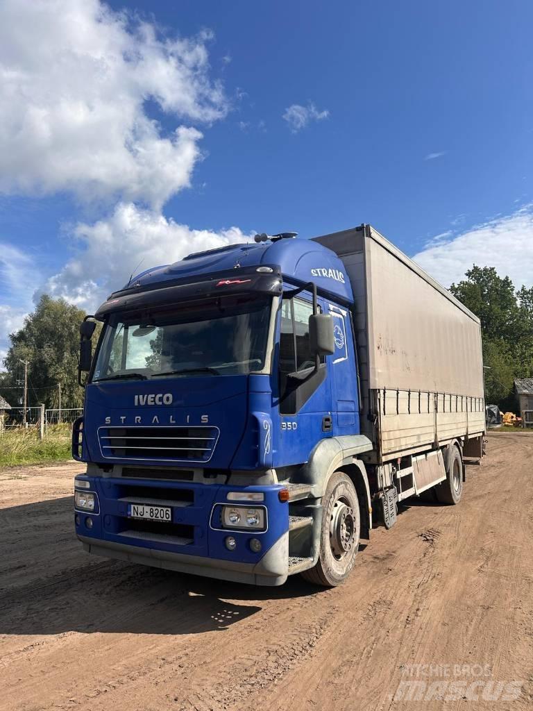 Iveco Stralis AT 190 크레인 트럭