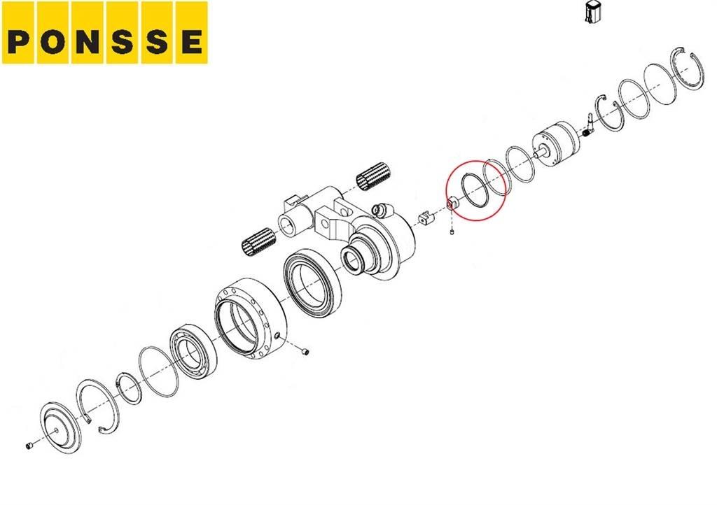 Ponsse 0013995 유압식 기계