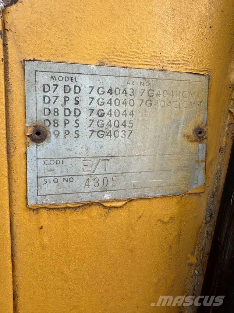 CAT D9H 크롤러 도저