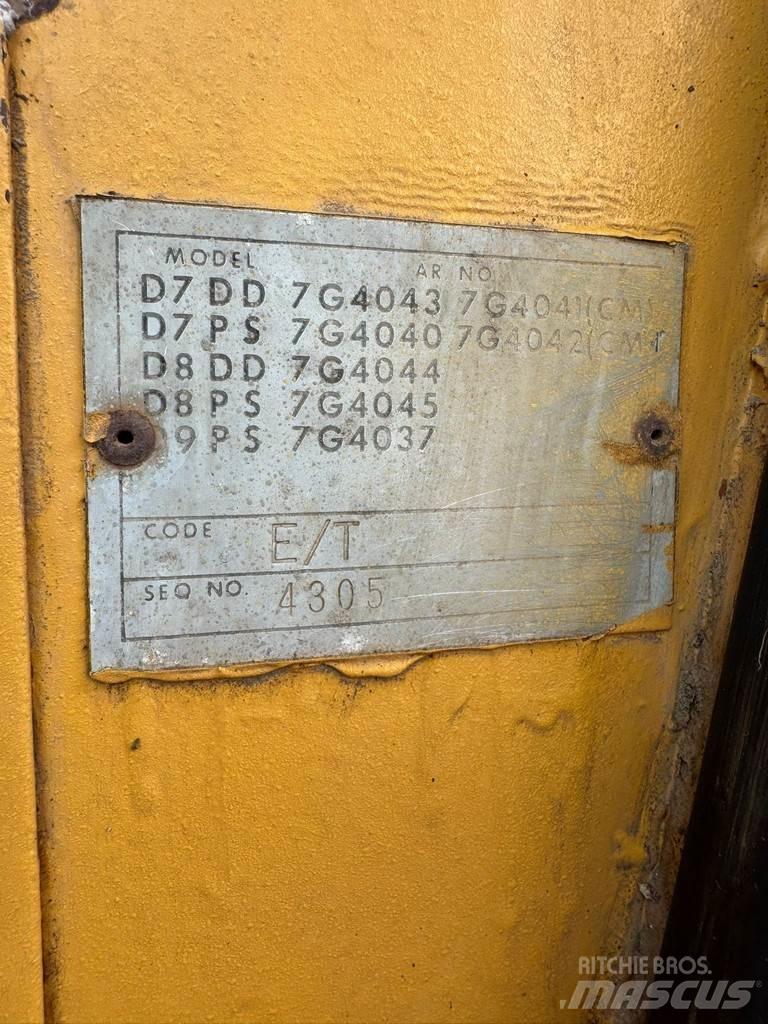CAT D9H 크롤러 도저