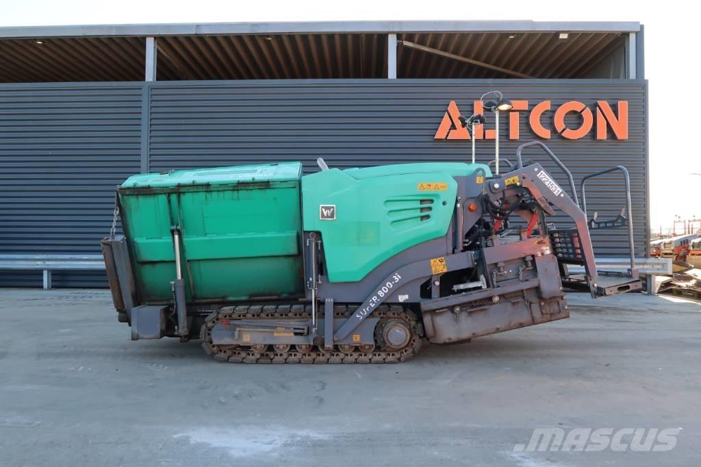 Vögele SUPER 800-3I 아스팔트 포장장비