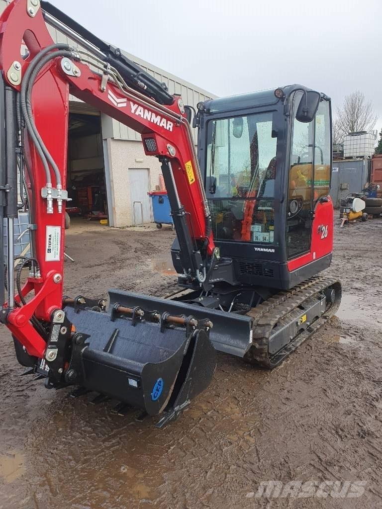 Yanmar SV26 소형 굴삭기 7톤 미만