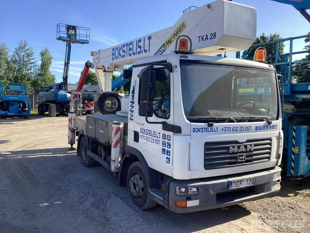 Palfinger TKA 28 KS 트럭 탑재 고소작업대