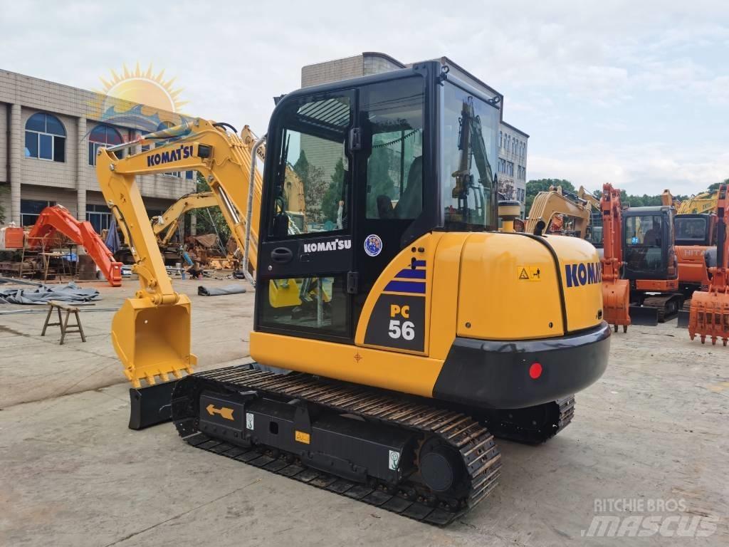 Komatsu PC 56-7 소형 굴삭기 7톤 미만