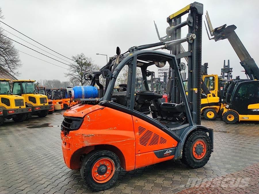 Linde H50T-02 LPG 지게차