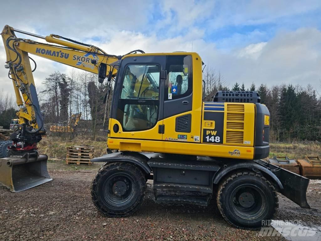 Komatsu PW148-8  휠 굴삭기