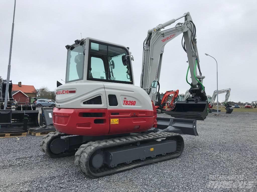 Takeuchi TB260 소형 굴삭기 7톤 미만