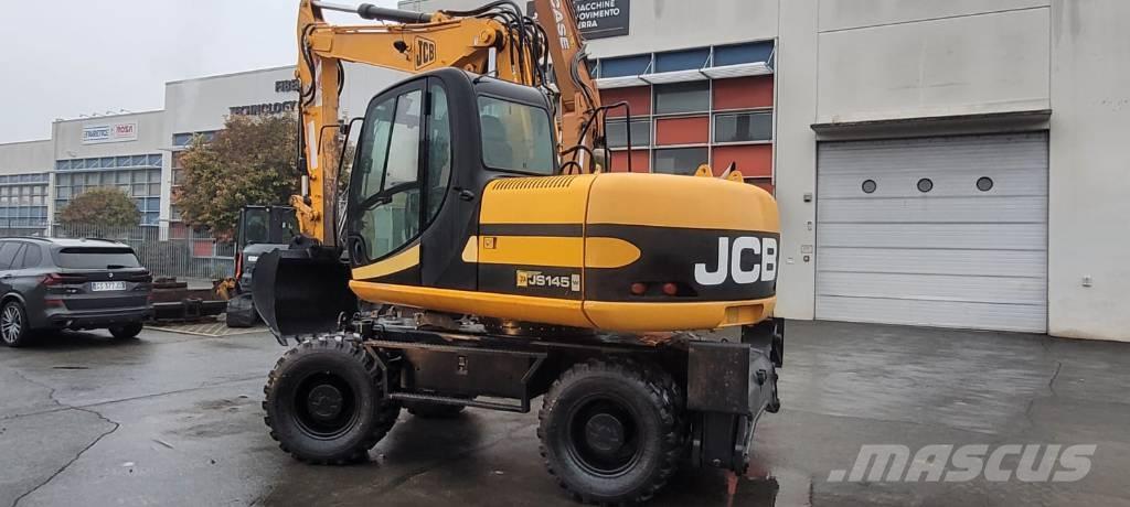 JCB JS 145 W  휠 굴삭기