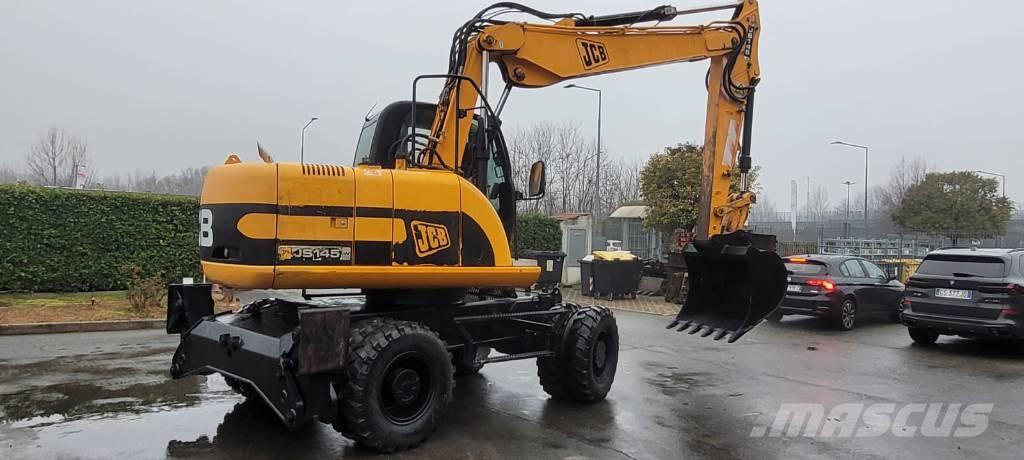 JCB JS 145 W  휠 굴삭기