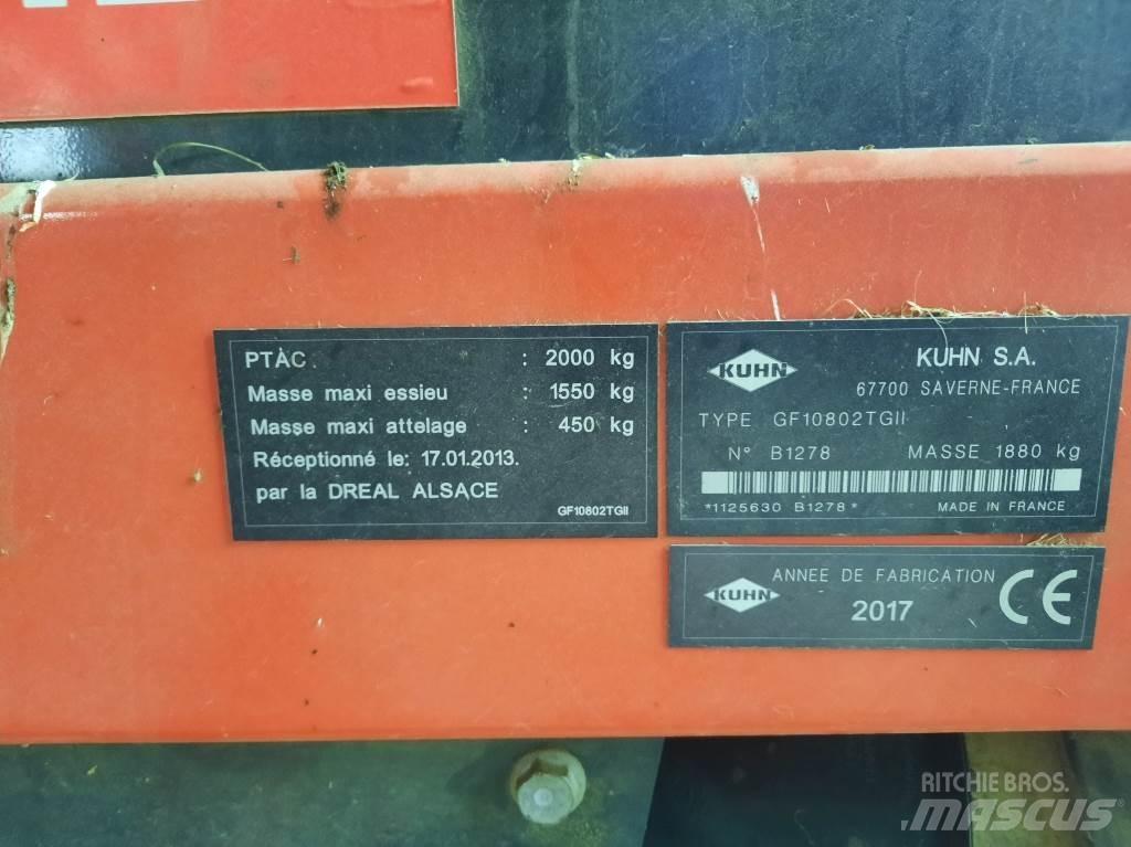 Kuhn Gf10802 tg2 갈퀴 및 테더