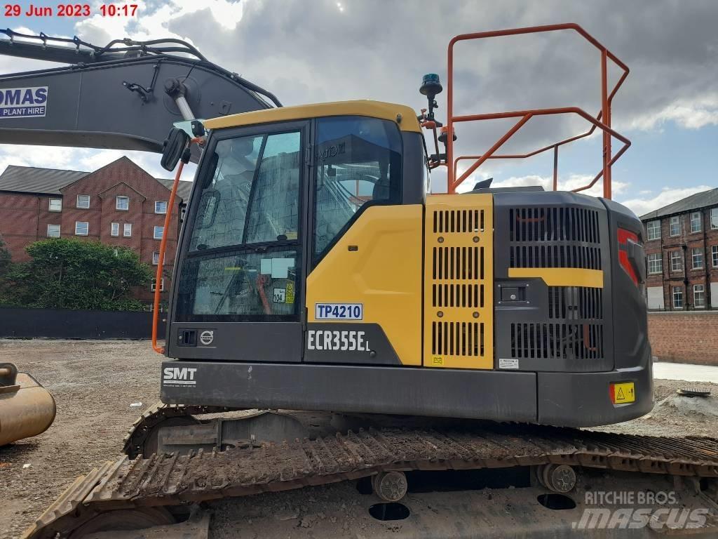 Volvo ECR355EL 대형 굴삭기 29톤 이상