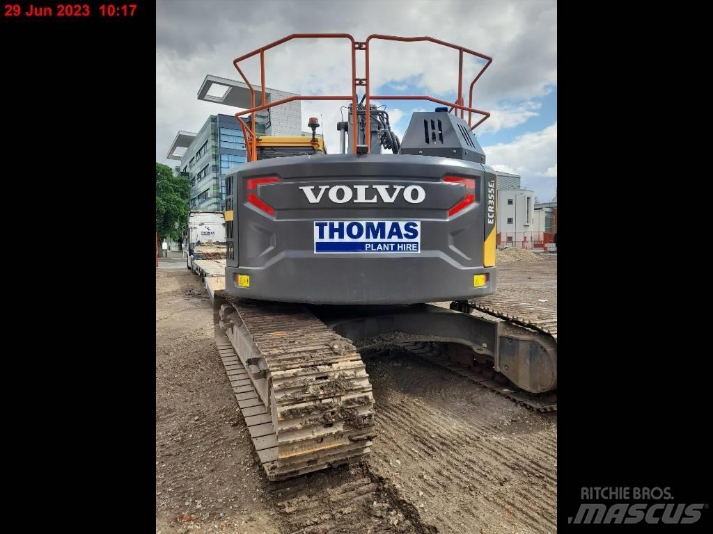 Volvo ECR355EL 대형 굴삭기 29톤 이상