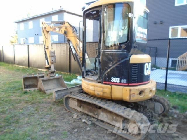CAT 303 CR 소형 굴삭기 7톤 미만