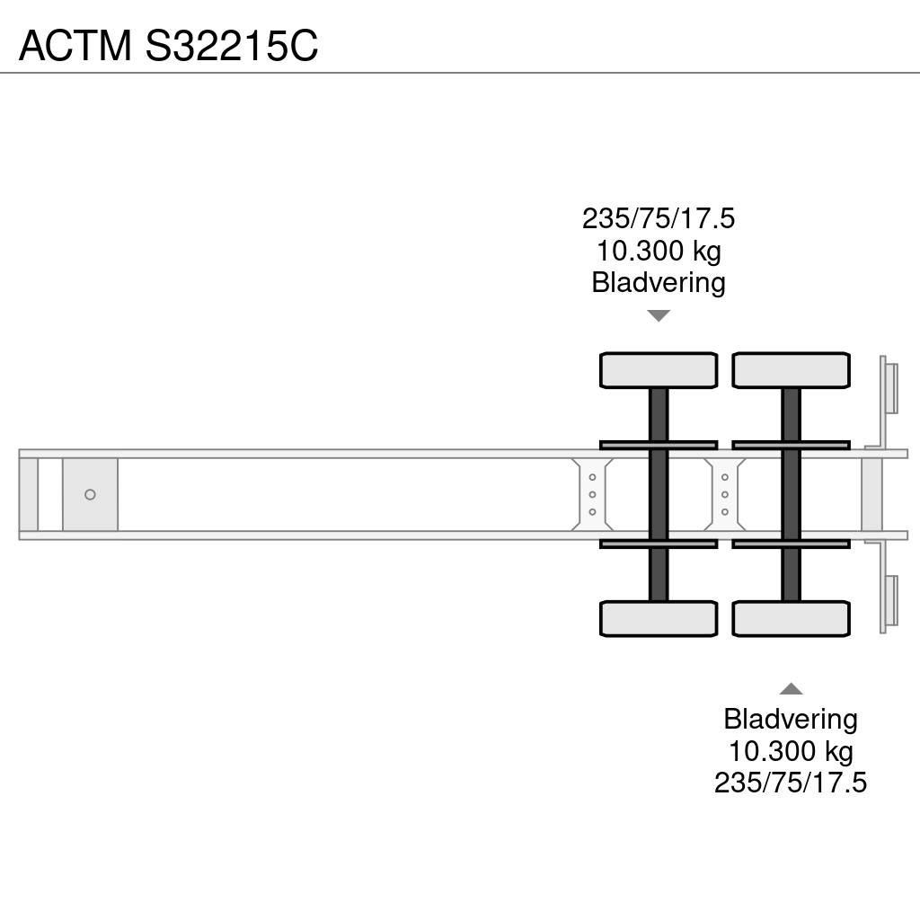 Actm S32215C 로우 로더-세미 트레일러