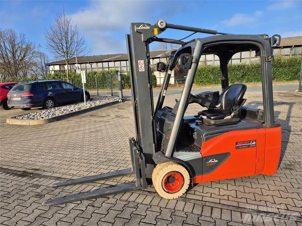 Linde E18L-02 전동 지게차