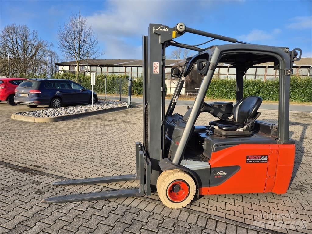 Linde E18L-02 전동 지게차