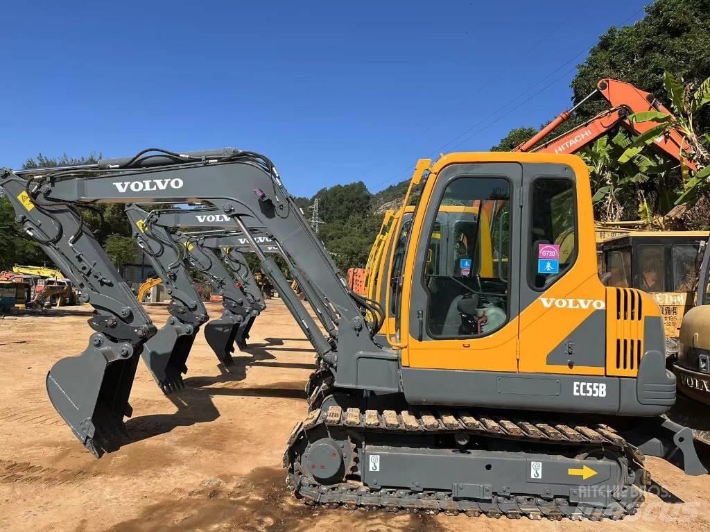 Volvo EC 55 B 소형 굴삭기 7톤 미만