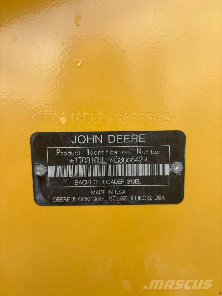 John Deere 310L EP 백호로더