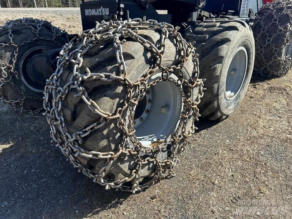 Komatsu 931 원목 하베스터