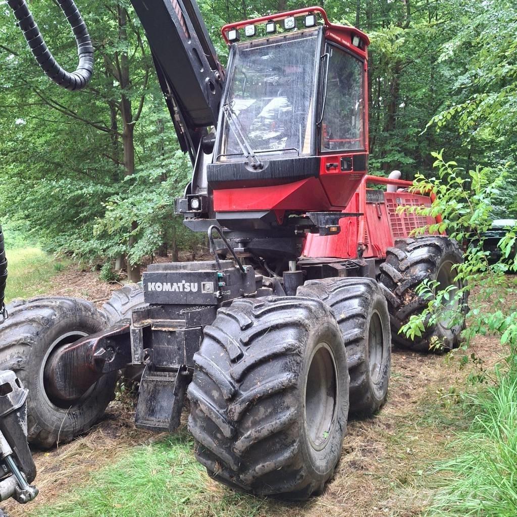 Komatsu 931.1 원목 하베스터