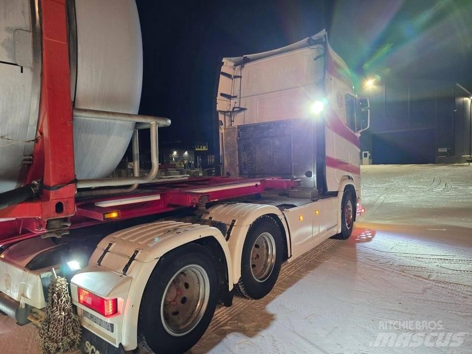 Scania 2018 새시 운전실 트럭