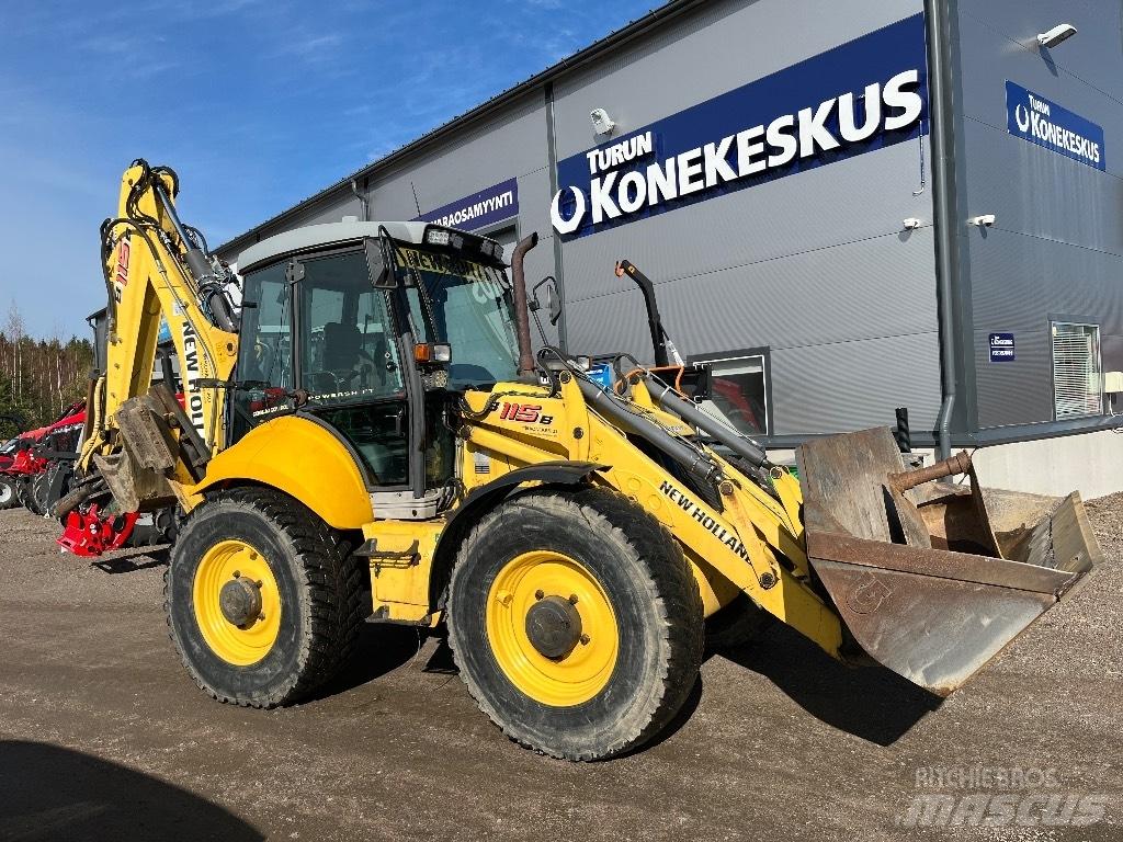 New Holland B 115 B 백호로더