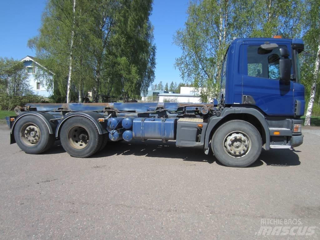 Scania P114 GB 케이블 리프트 탈착식 트럭