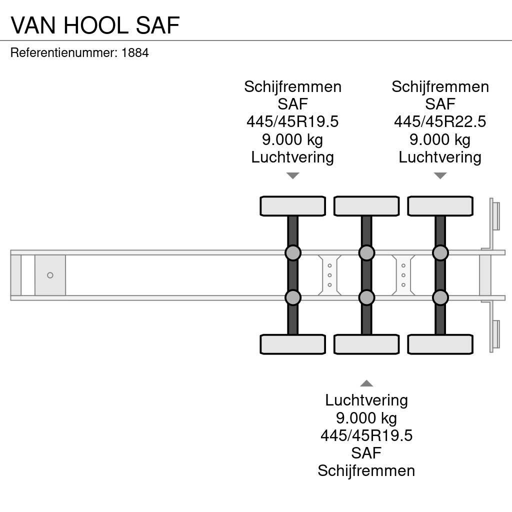 Van Hool SAF 커튼사이더 세미 트레일러