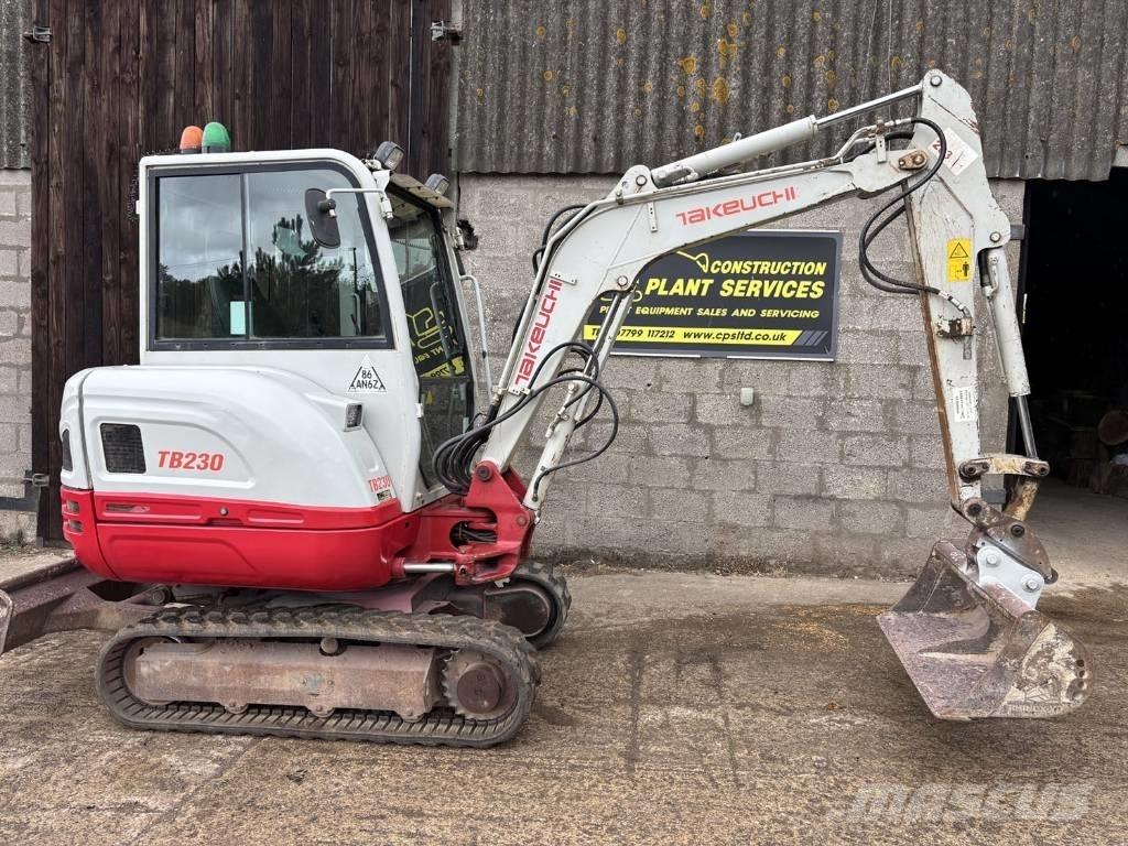 Takeuchi TB 230 소형 굴삭기 7톤 미만