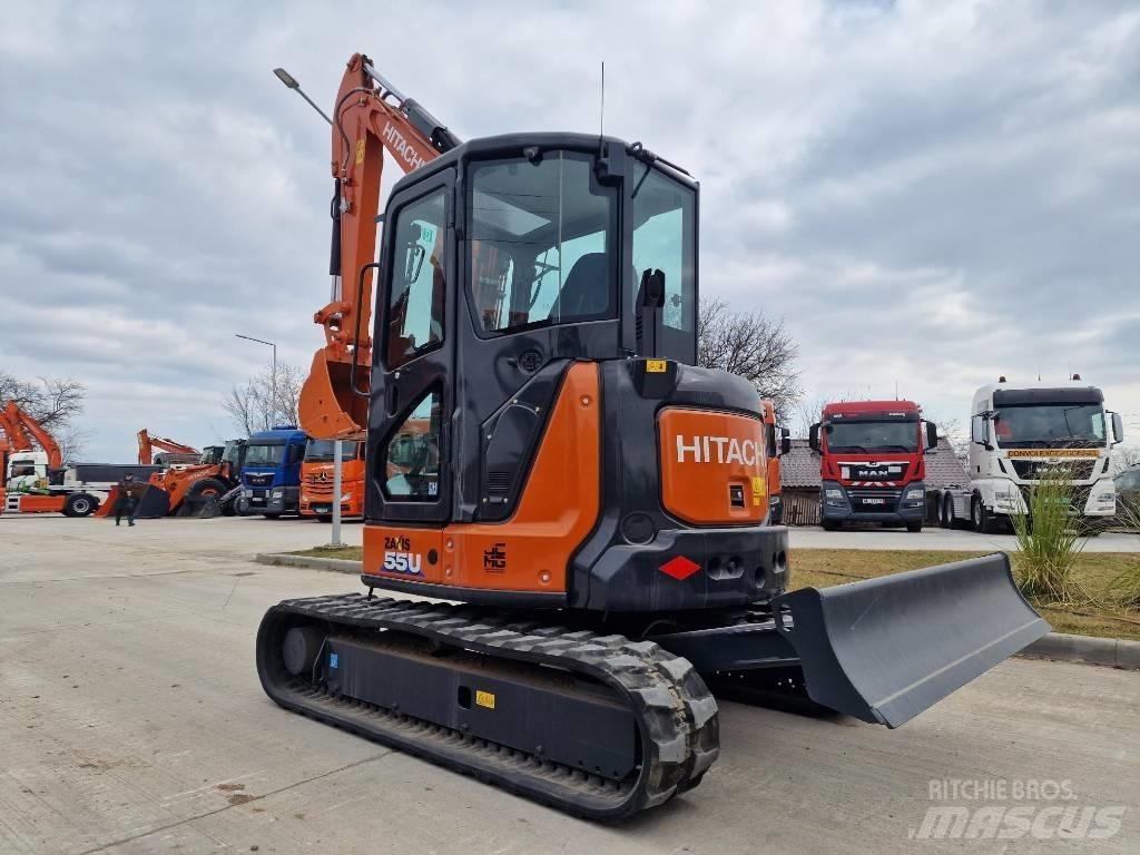 Hitachi ZX55U-6 소형 굴삭기 7톤 미만
