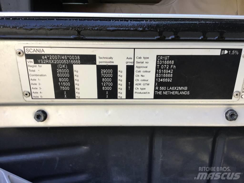 Scania R 560 트랙터 유닛