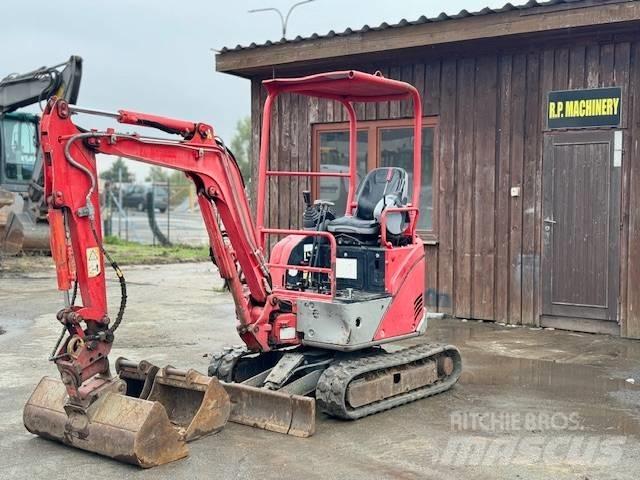 Hitachi ZX 17 U-2 소형 굴삭기 7톤 미만