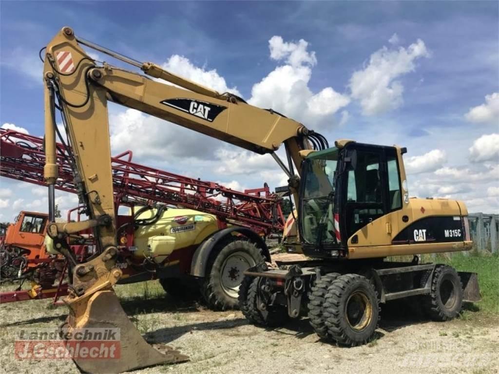 CAT m 315c  휠 굴삭기