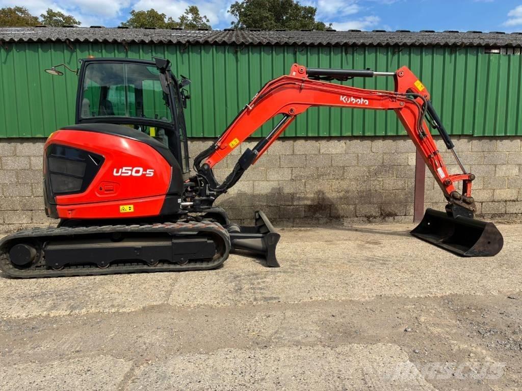 Kubota U 50-5 소형 굴삭기 7톤 미만