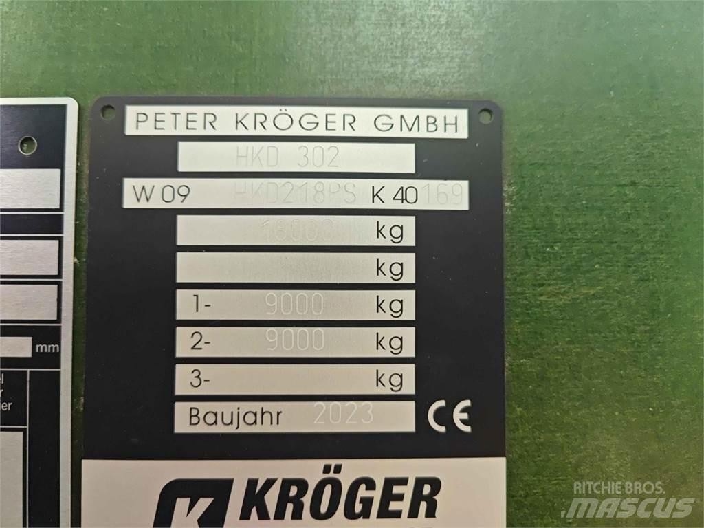 Kröger HKD 302 티퍼 트레일러