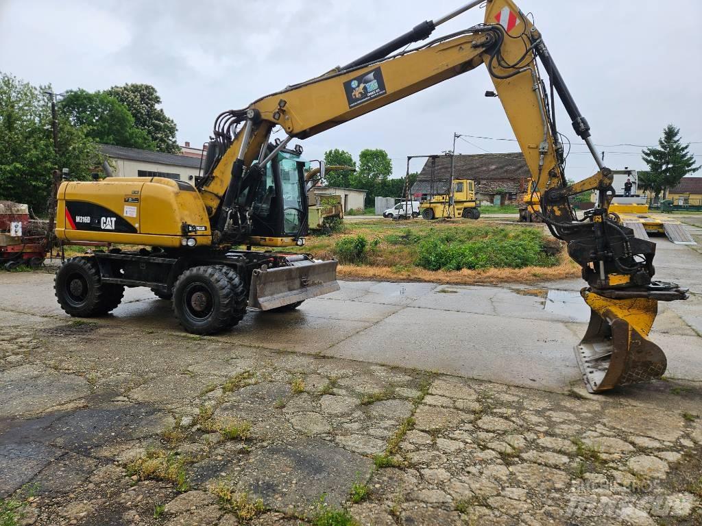 CAT M 316 D  휠 굴삭기