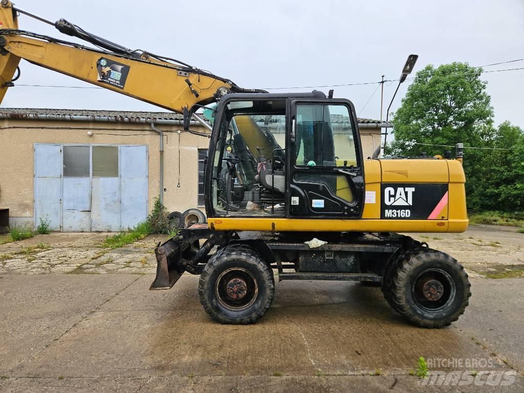 CAT M 316 D  휠 굴삭기