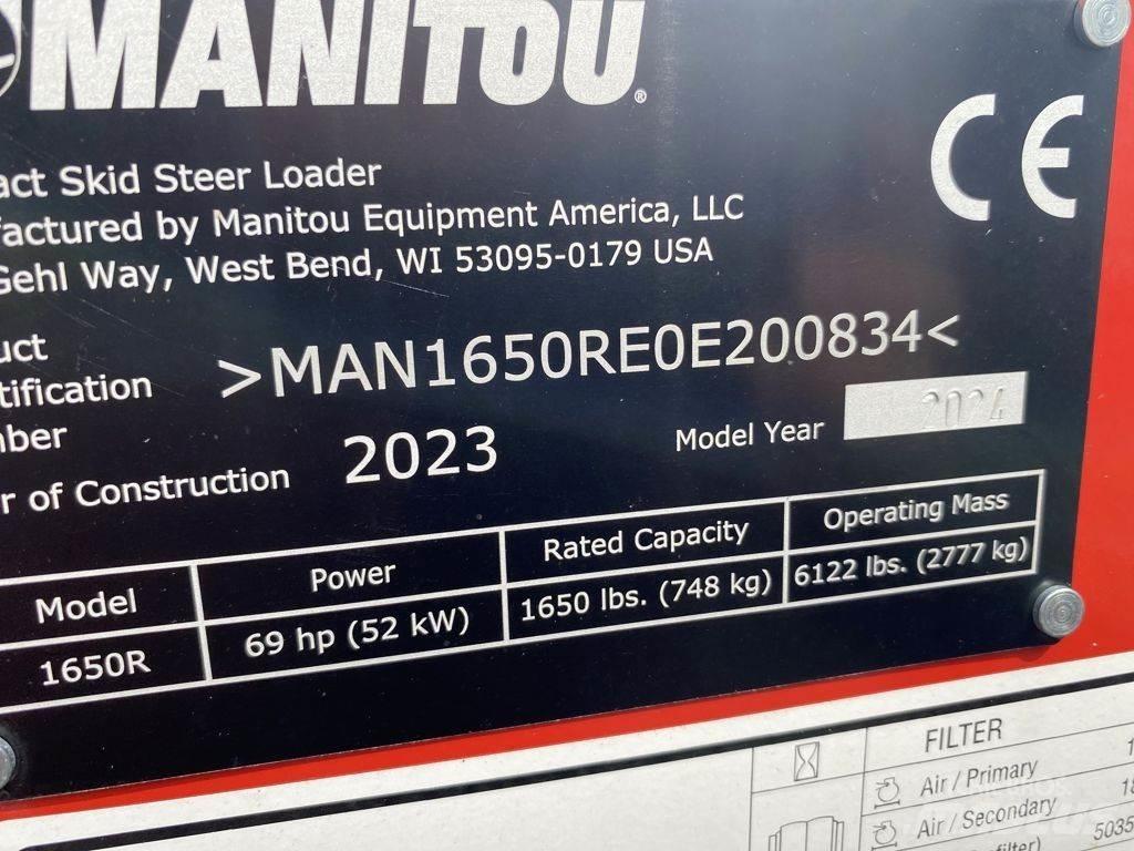 Manitou 1650R  스키드로더
