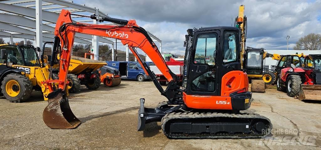 Kubota U 55 소형 굴삭기 7톤 미만